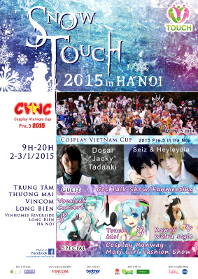 2015N12-3 SNOW TOUCH 2015 in HANOI